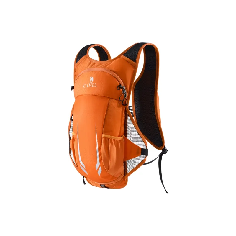 CAMEL Nylon Backpack Outdoor Bag Unisex Lemon/Sweet Orange-4