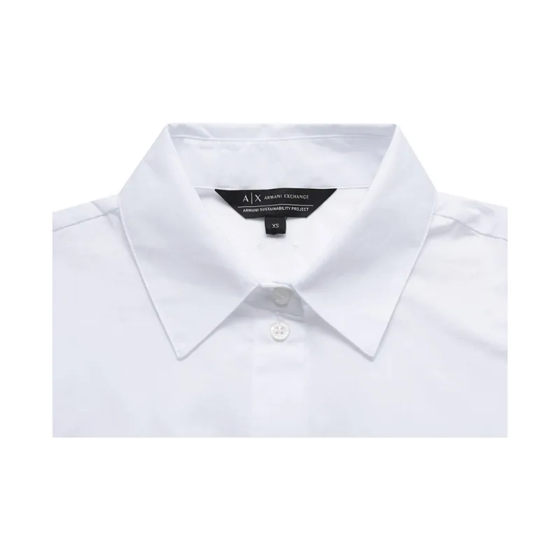 ARMANI EXCHANGE Shirts Women's White-3