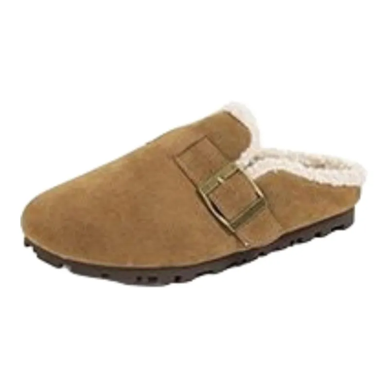 Qiao Anju Home Slippers Khaki/Beige/Brown-4