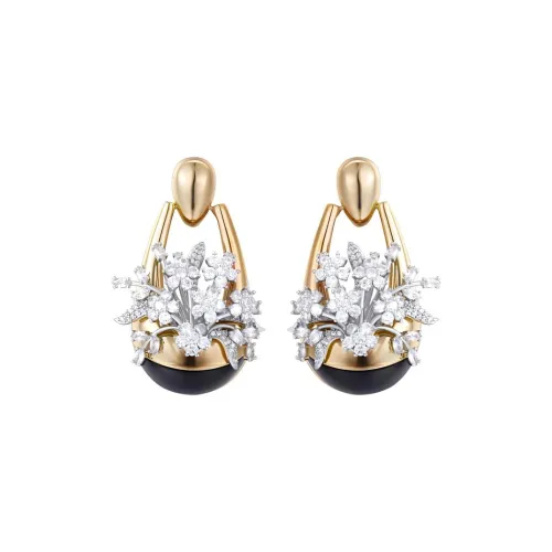 MIDNIGHT OPERA HOUSE Resin Earrings Women's Gold