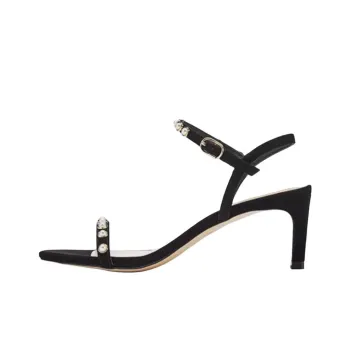 Stuart Weitzman/SW Kassidy Strap Sandals 6cm Women's Black