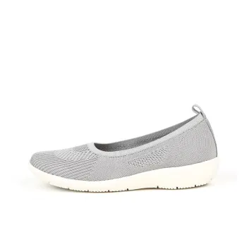 Old Meihua Breathable Lightweight Anti Slip And Wear Resistant Low Top Casual Shoes Women's Gray