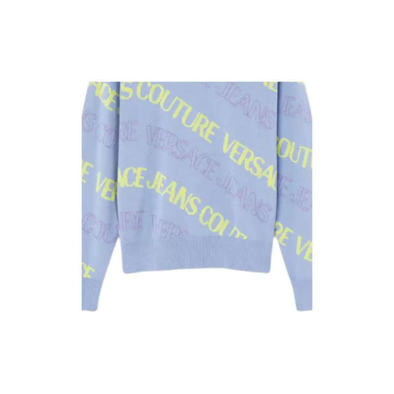 VERSACE Sweaters Men Blue-2