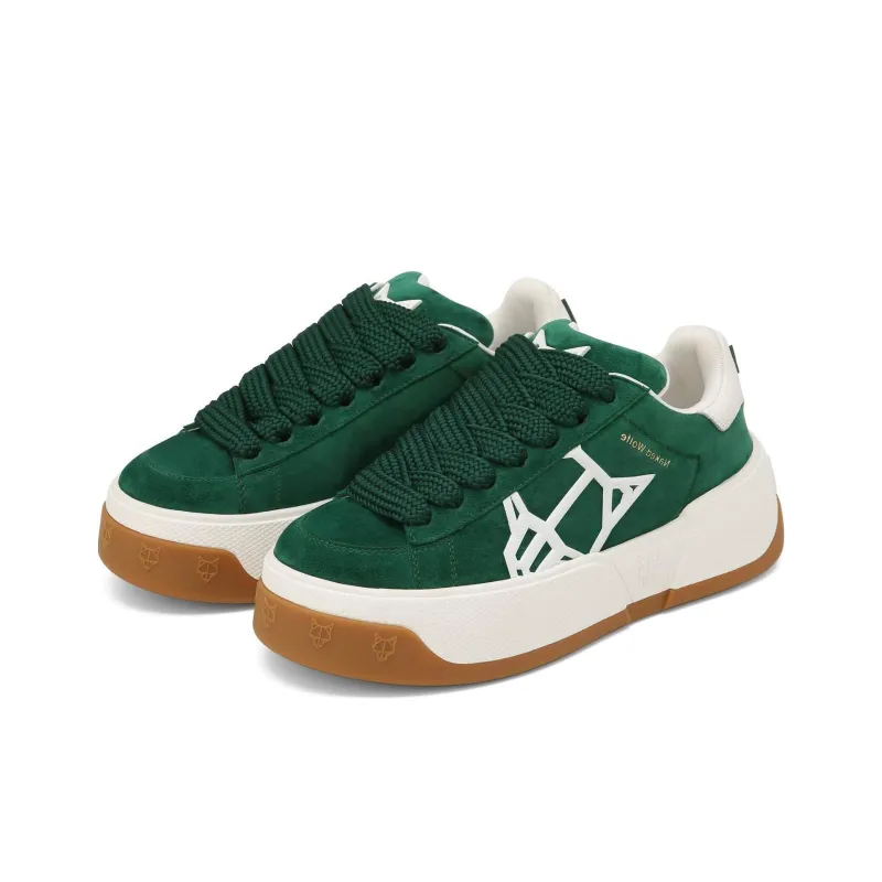 Naked Wolfe Sound Low Top Skateboard Shoes Women's Green-1