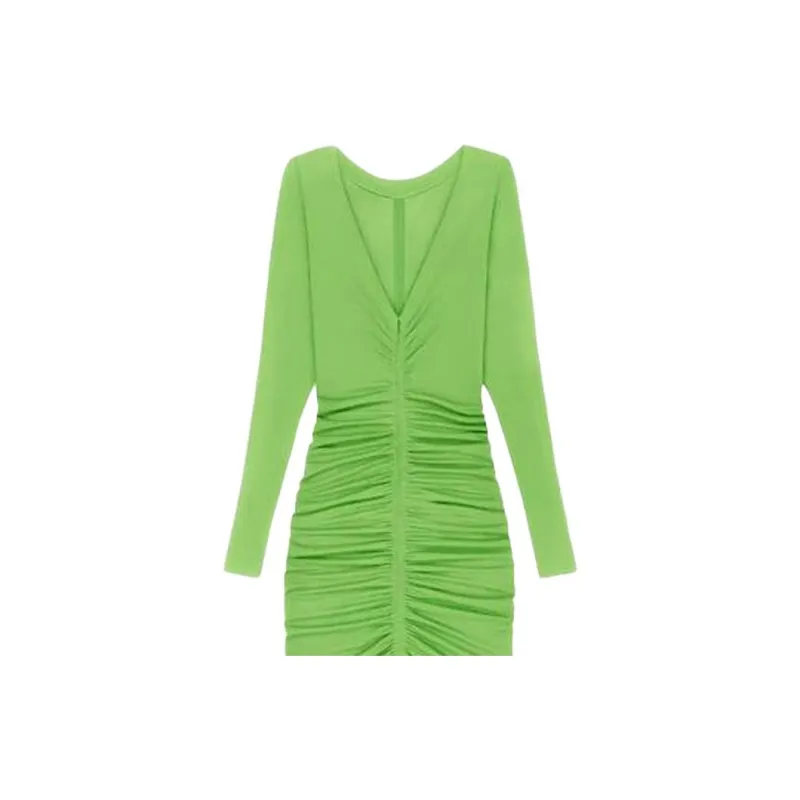 GIVENCHY SS23 Long-Sleeved Dresses Women's Green-5
