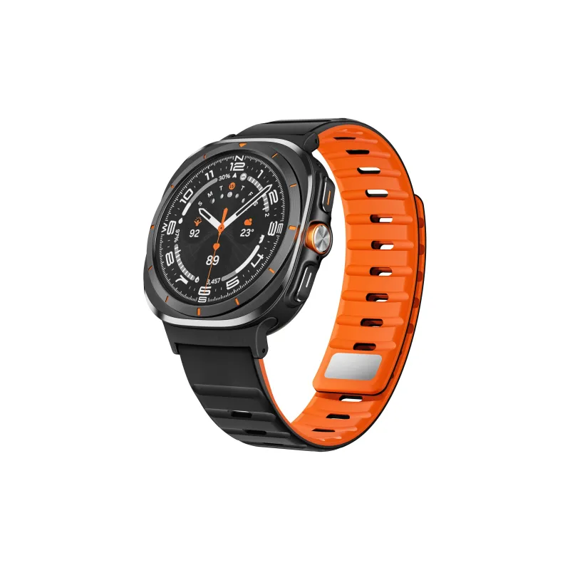 CHRROTA Watch Band Samsung Compatibility Silicone Material-2