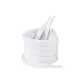 White[1 Pack 100cm]100% cotton Pilling-Resistant