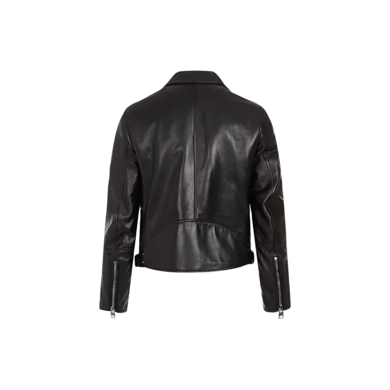 Alexander McQueen Leather Biker Jacket-1