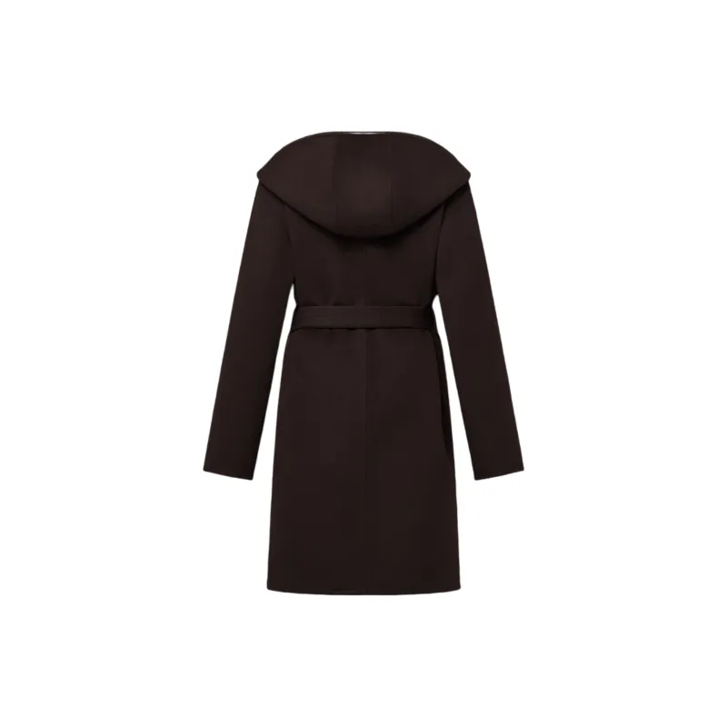 LOUIS VUITTON Reversible Signature Hooded Wrap Coat-1