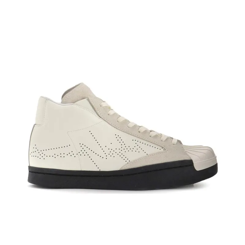 Adidas x Yohji Yamamoto High-Top Skateboard Shoes Men's White-1