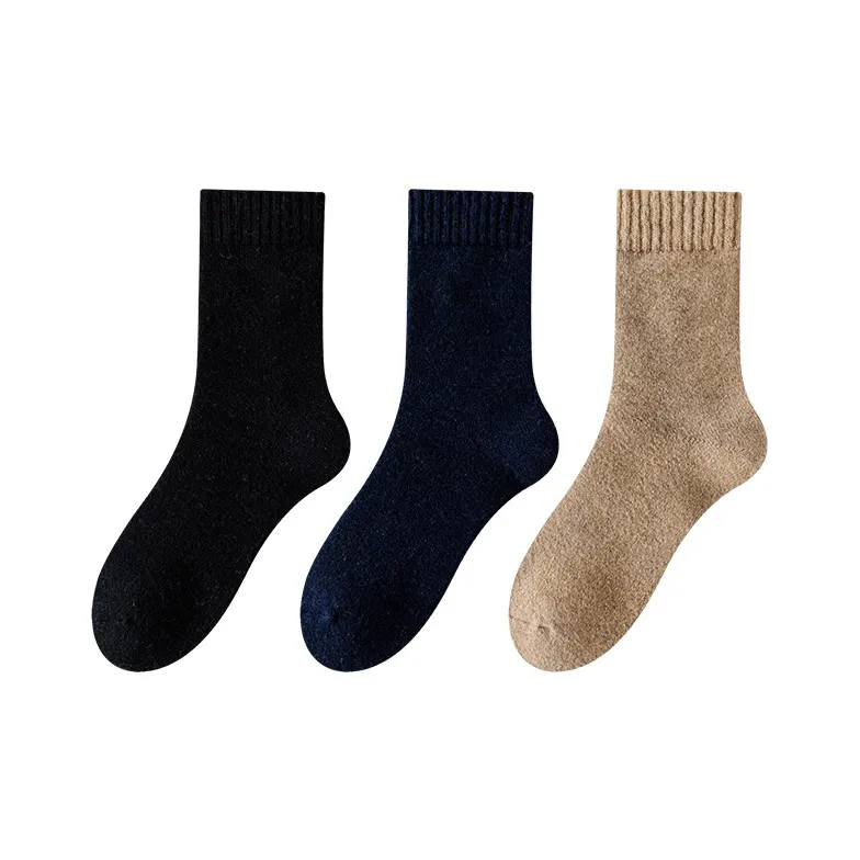 AOKANG Mid Calf Socks Men's 3 Pack-0