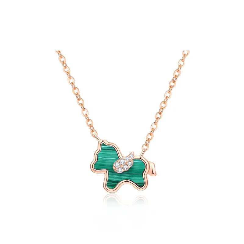 CHIEMOT S925 Silver Collarbone Chain Women's-0