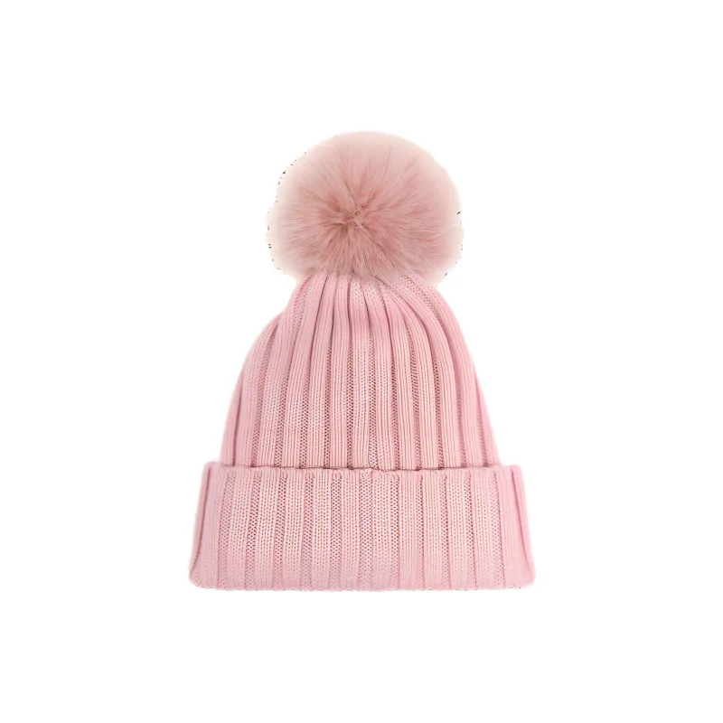Moncler Pompom-detail Ribbed Beanie-1