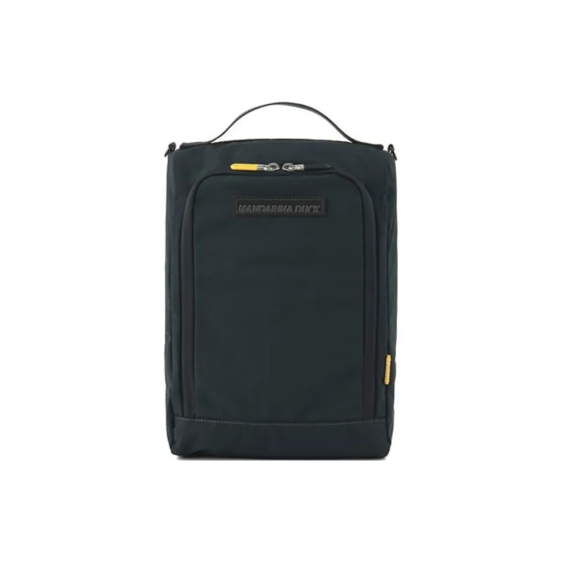 Mandarina Duck Nylon One Shoulder Handbags Unisex Black-0