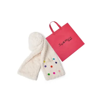 Joy&Mario Thickened High Value Niche Sweet And Cute Girlish Heart Versatile Stylish Student Commute Women's White