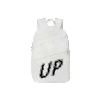 TURN UP Polyester Student Backpack Regular Unisex Red/White