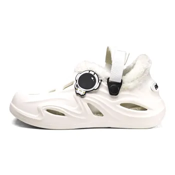 Darcy Sen Cotton Slippers White/Black/Khaki