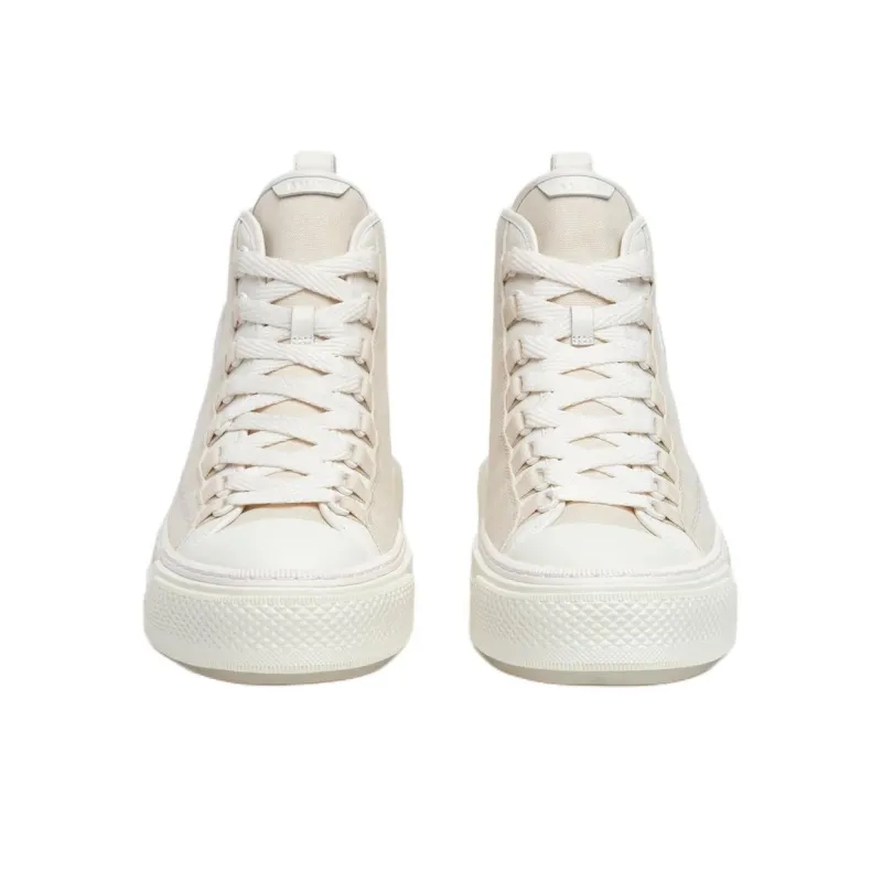 AMIRI Ma Court Hi High Top Skateboard Shoes Women's Ecru-3