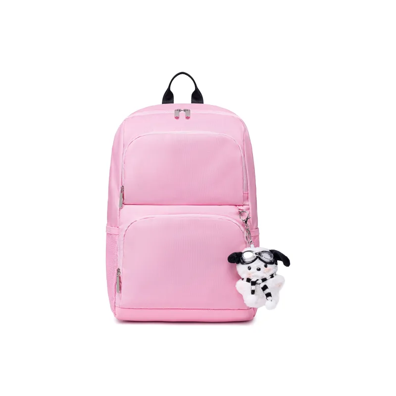 Ha Luxury Nylon Fabric Backpack Regular Unisex Multicolor-10