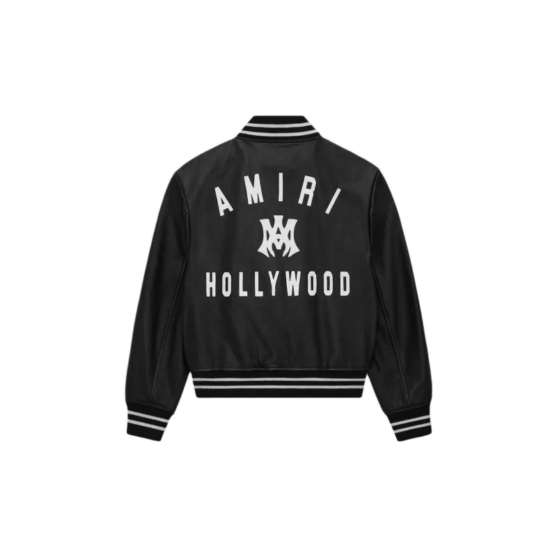 AMIRI Ma Hollywood Leather Bomber-1