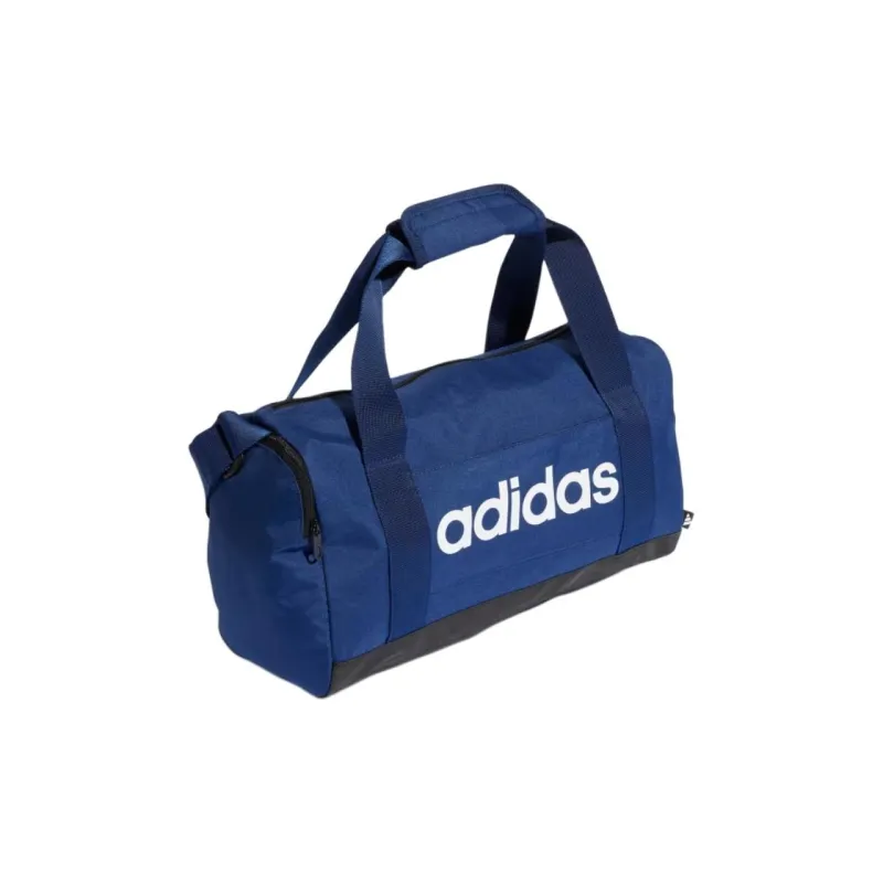 Adidas Polyester Handbag Travel Bag 12.5L Unisex Dark Blue & White-1