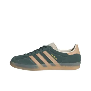 Adidas Originals Gazelle Indoor Shadow Green Warm Sandstone