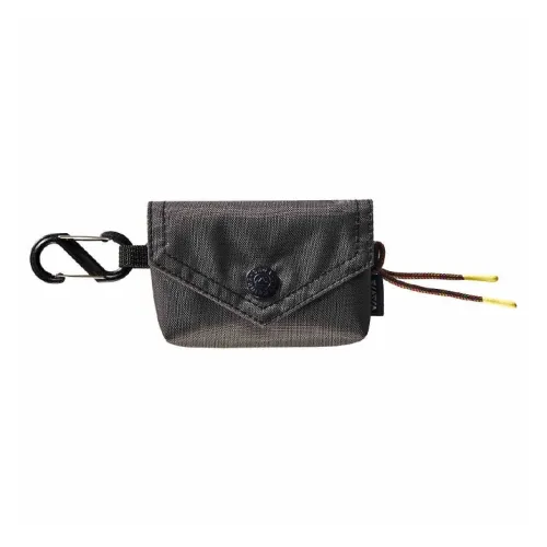 GAGA EQUIPMENT Nylon Fabric Envelope Bag Card Holder Mini Unisex Gray