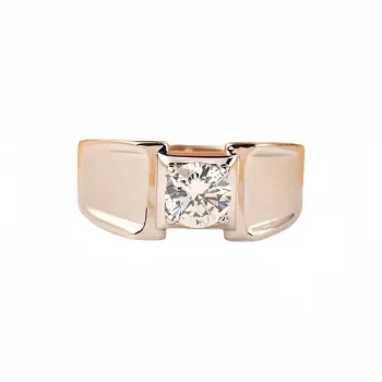 Stone On The Line S925 Silver Rings Men's