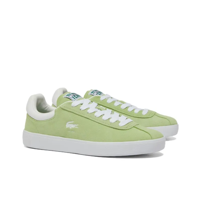 LACOSTE BASESHOT Low Top Skateboard Shoes Women's Green-1