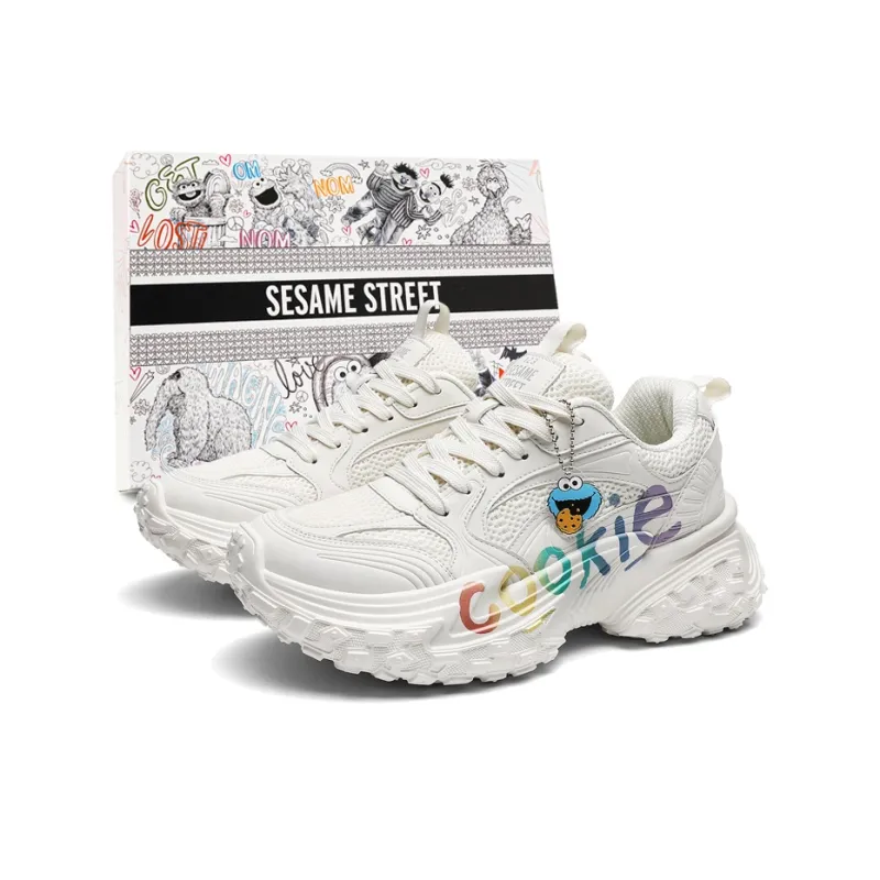 SESAME STREET Cushioning Slip Resistant Breathable Lightweight Height Increasing Thermal Low Top Casual Shoes Unisex-0