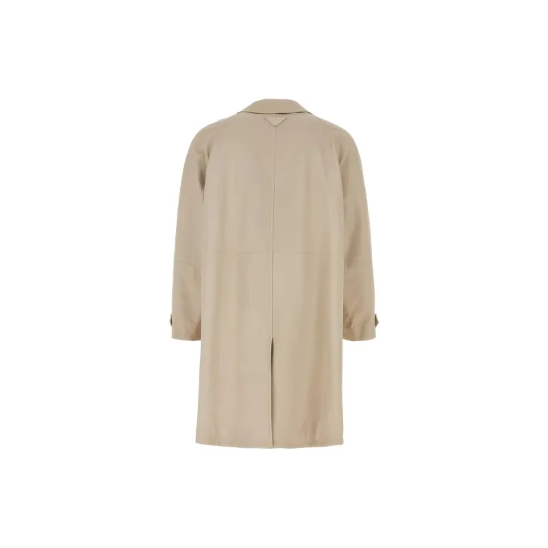 PRADA Knee Length Trench Coat-1