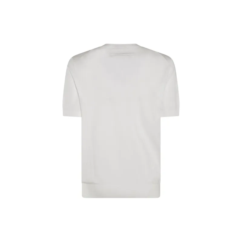 Ermenegildo Zegna Short Sleeved Crewneck T Shirt-1