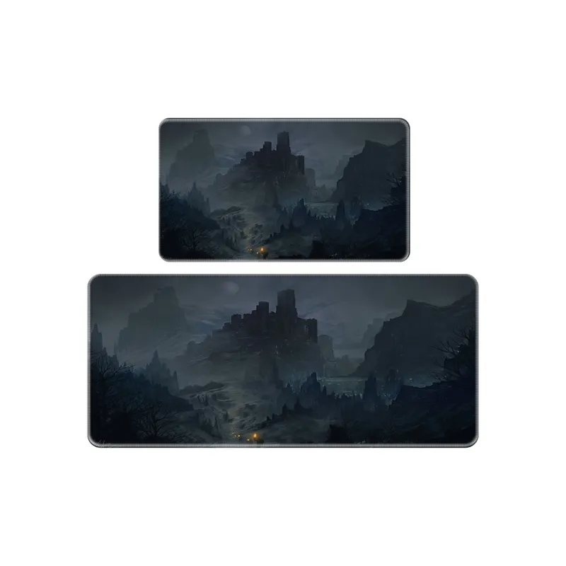 GULAN Extra Large Gaming Thin Style G20 Precision Lock Edge Natural Rubber Sole Mouse Pads-0