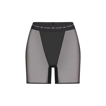 Skims X Dolce&Gabbana Ultra Fine Mesh Boxer Onyx