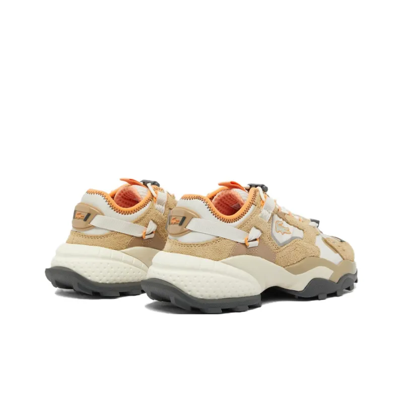 LACOSTE L-Guard Breaker Low-Top Outdoor Shoes Women's Brown White-2