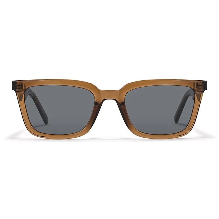 Sagawa Plate Frame TR/Memory Plastic Square Sunglasses Unisex-9
