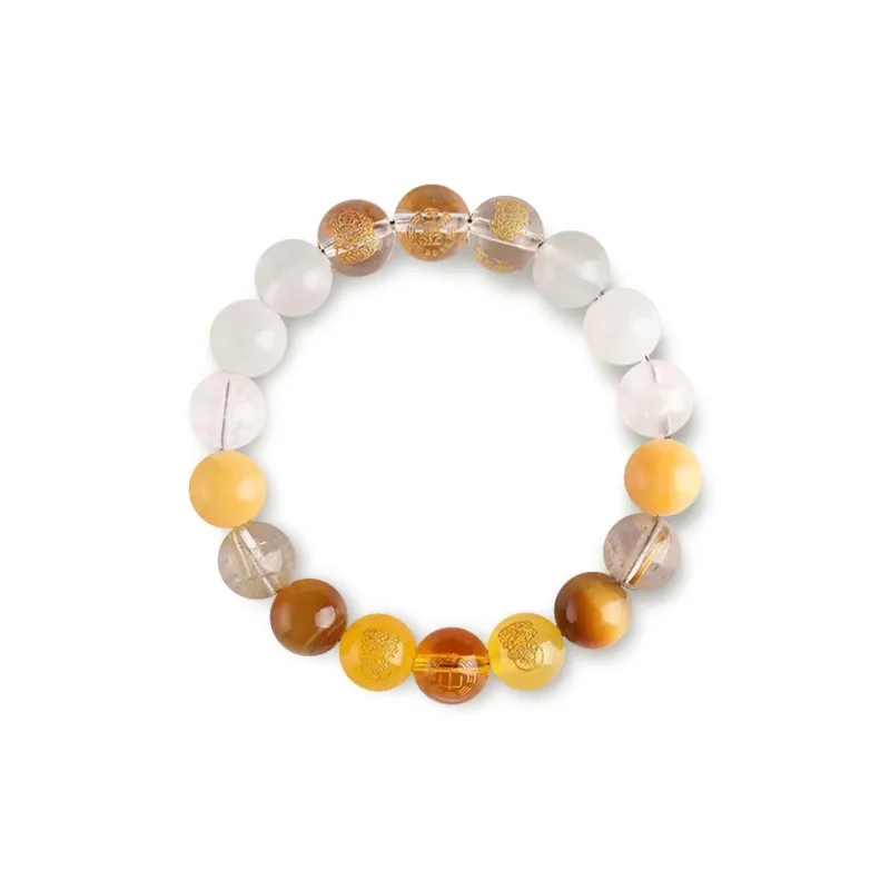PUTUOSHANWENCHUANG Agate Bracelets Unisex-5