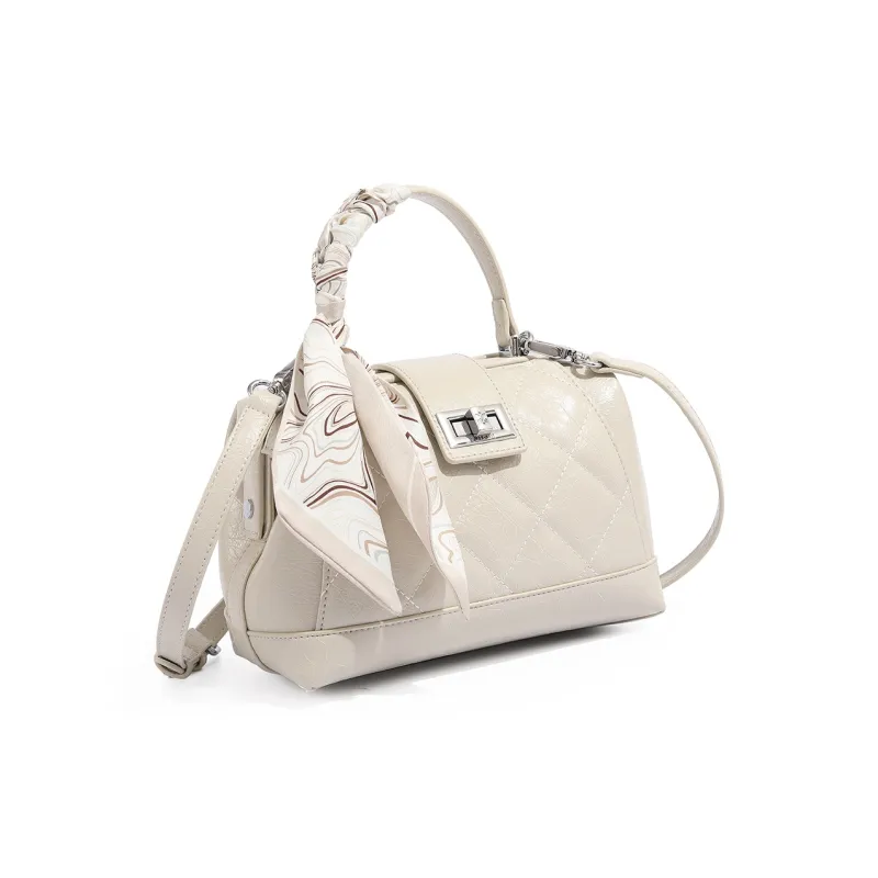 MISS GAIL Artificial Leather Shoulder Bag, Crossbody Bag, Handbag Regular Women's Black/White-11