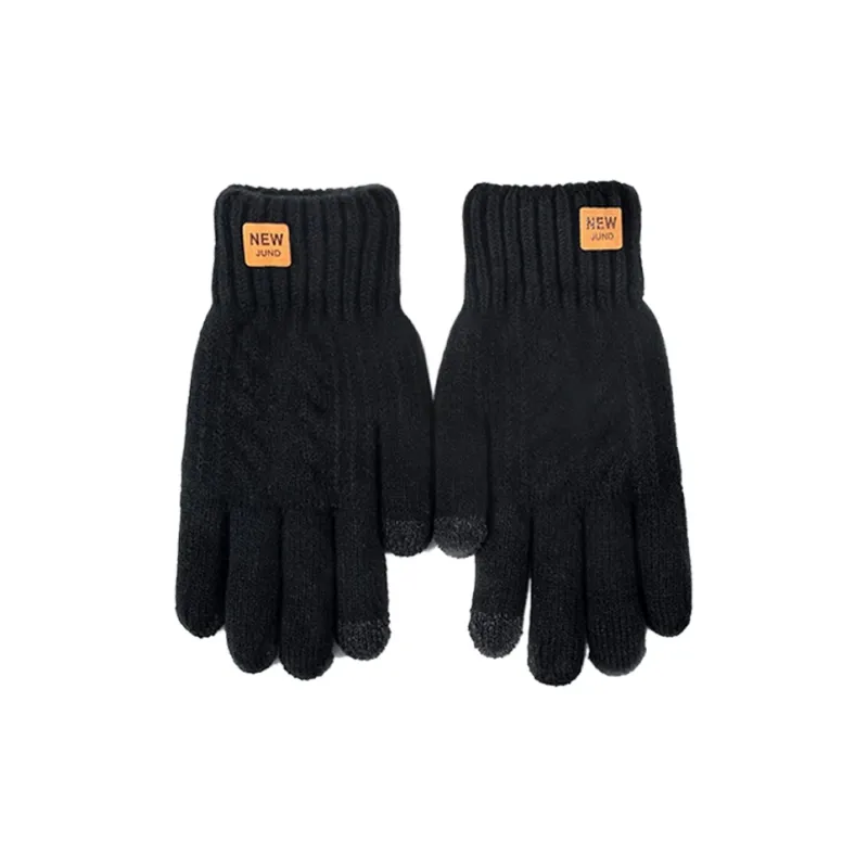 Yalu Polyester Knit Gloves Unisex Gift Box Set-0