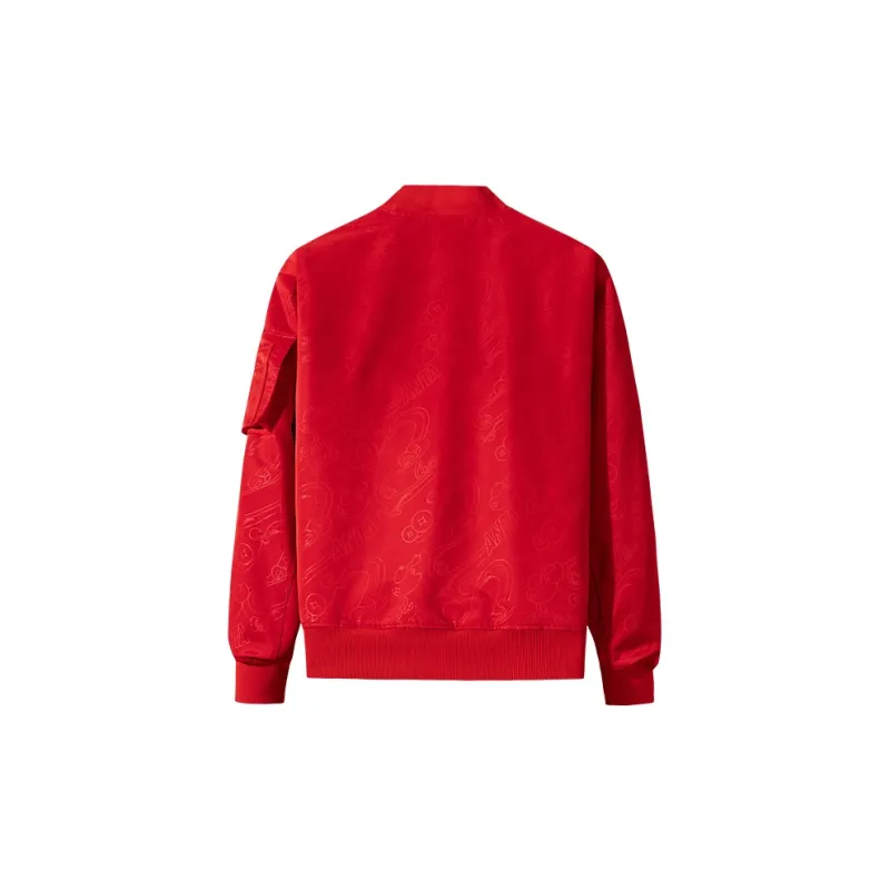 Anta Life Collection Jackets Coats Men's Rich Red-1