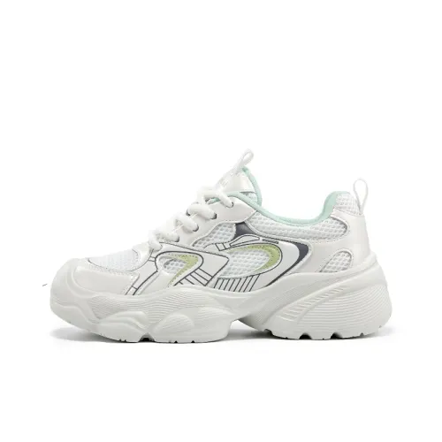 DUSTO Anti Slip Wear Resistant Low Top Chunky Sneakers Women's