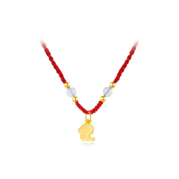 ROGA Braided String Necklaces Unisex
