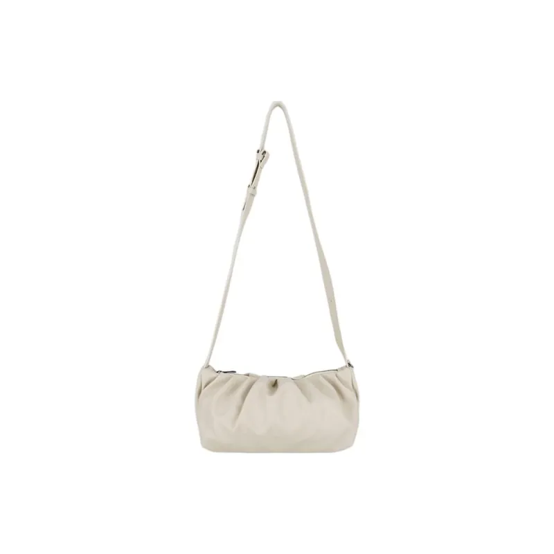ALICE MARTHA Artificial Leather Handbag Shoulder Bag Women's Ecru-2