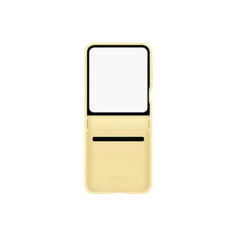 SAMSUNG Leather Material Minimalist Style Phone Cases Compatibility Samsung Galaxy Z Flip 6-7