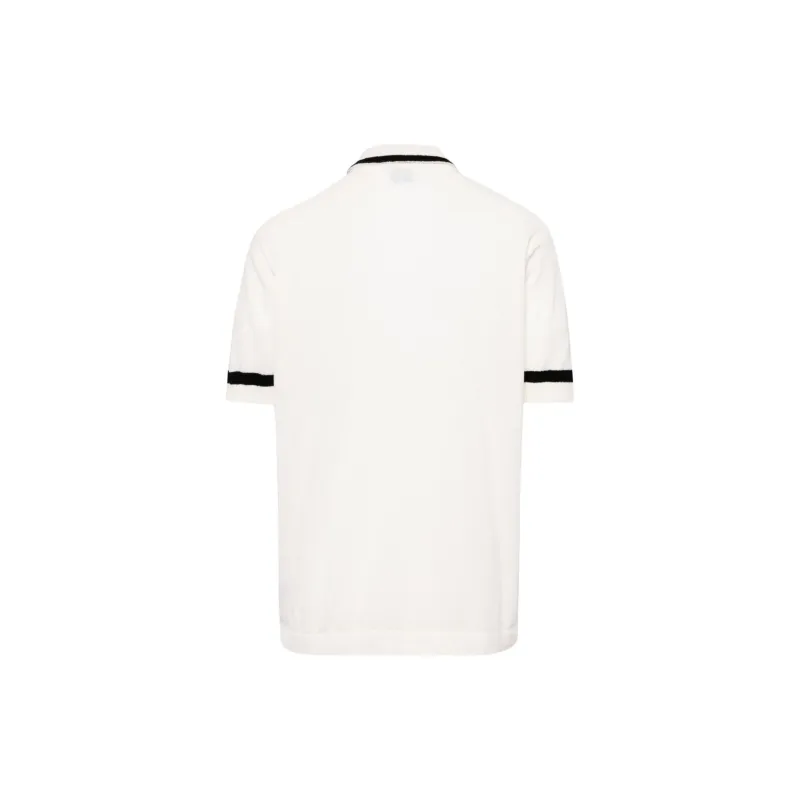 Blue Sky Inn Logo embroidered Knitted Polo Shirt-1