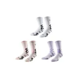 3 Pack (White+Pink+Purple)