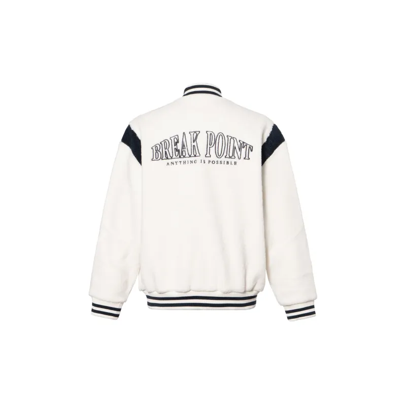 LiNing Sports Lifestyle Collection Sports Trendy Collection Baseball Jacket Men's White-1