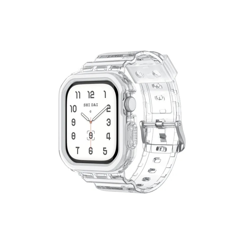 CHRROTA Apple Compatibility Watch Band Plastic Material-4