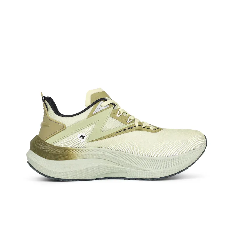 WEIMING Anti-Slip Wear-Resistant Low-Top Carbon Plate Running Shoes Unisex Non-Burnt Green-1