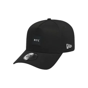 New Era Rubber Baseball Caps Unisex Black